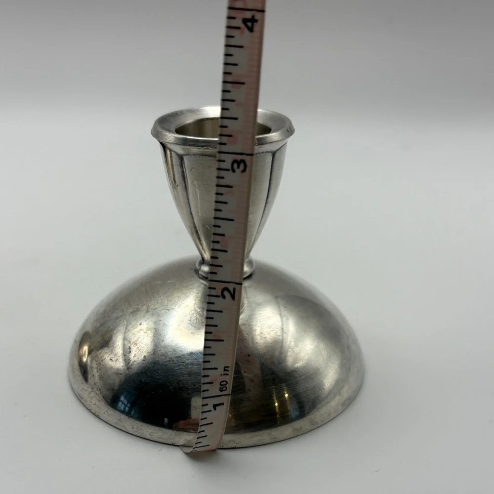 VTG Pr Oneida Silversmiths Silver-Plated‎ Taper Candle Holders